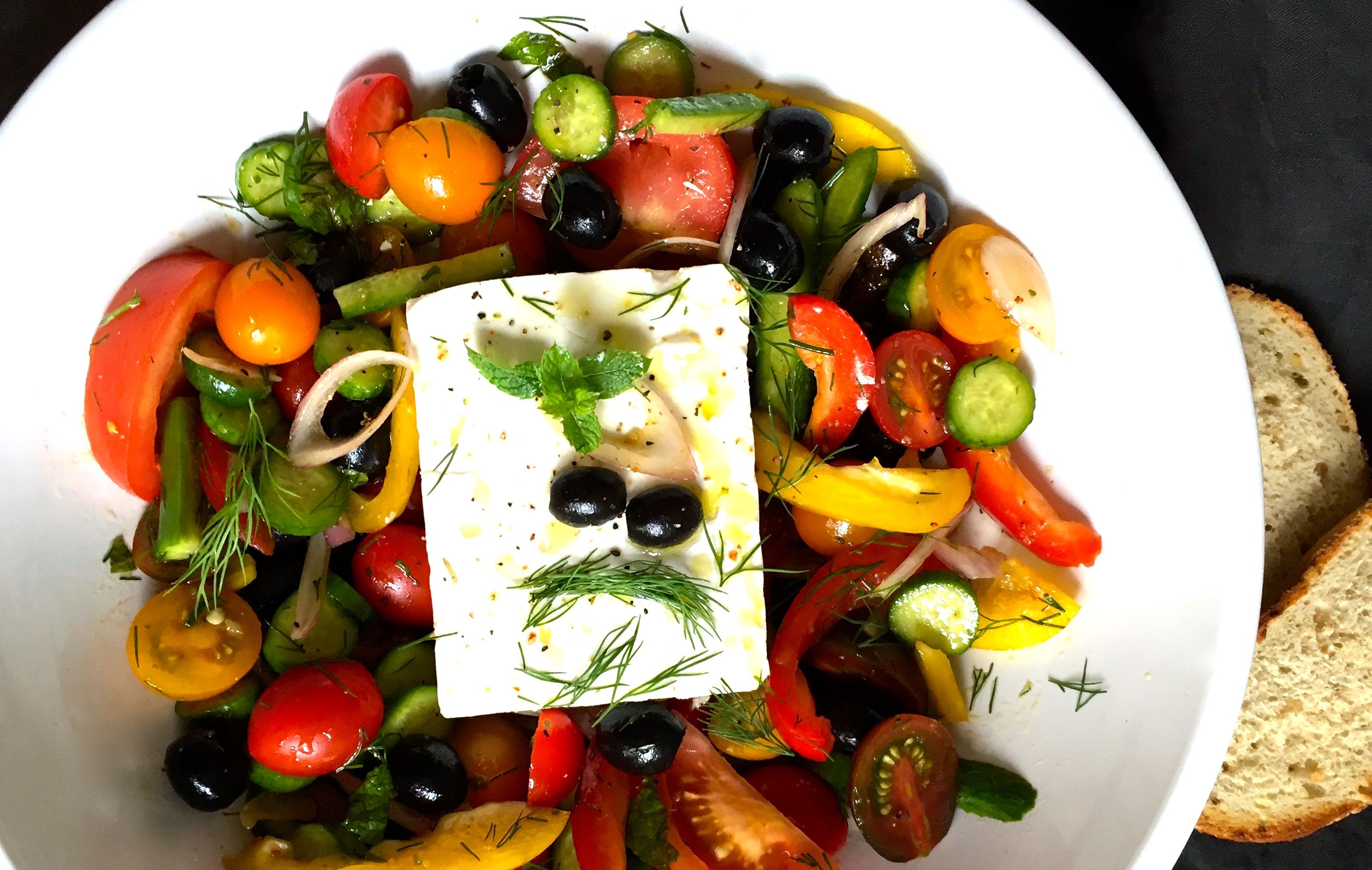 Griechischer Salat Jamie Oliver